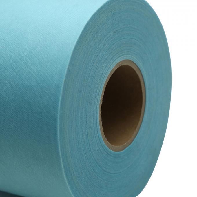 Recyclable PET Spunbond Non Woven Fabric 40GSM 50GSM 60GSM UV Stablized 1