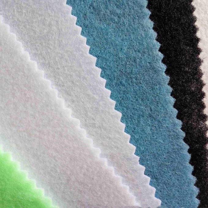 Multicolor Needle Punched Non Woven Fabric 0.3mm With PE Film 3