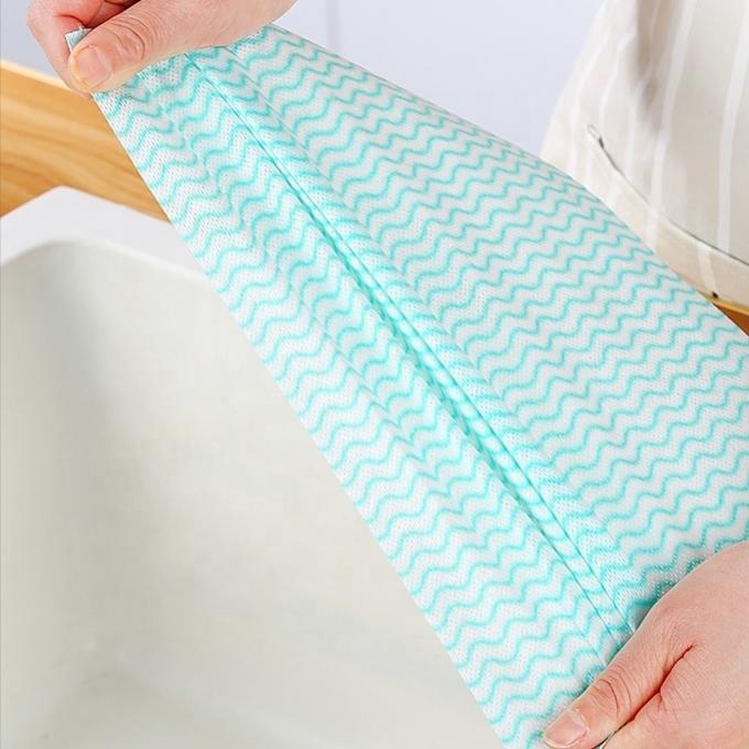 Cross Lapping Cupro Spunlace Non Woven Fabric Raw Material Spunlace Technology For Baby Wet Wipes 0