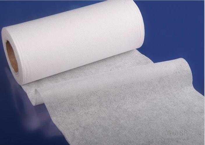Breathable Spunlace Nonwoven Fabrics Wet Wipes Raw Material Strong Water Absorption 0