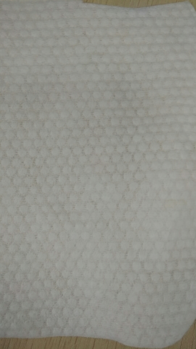 Embossed Spunlace Non Woven Fabric Environmental Protection For Compressed Towel 0