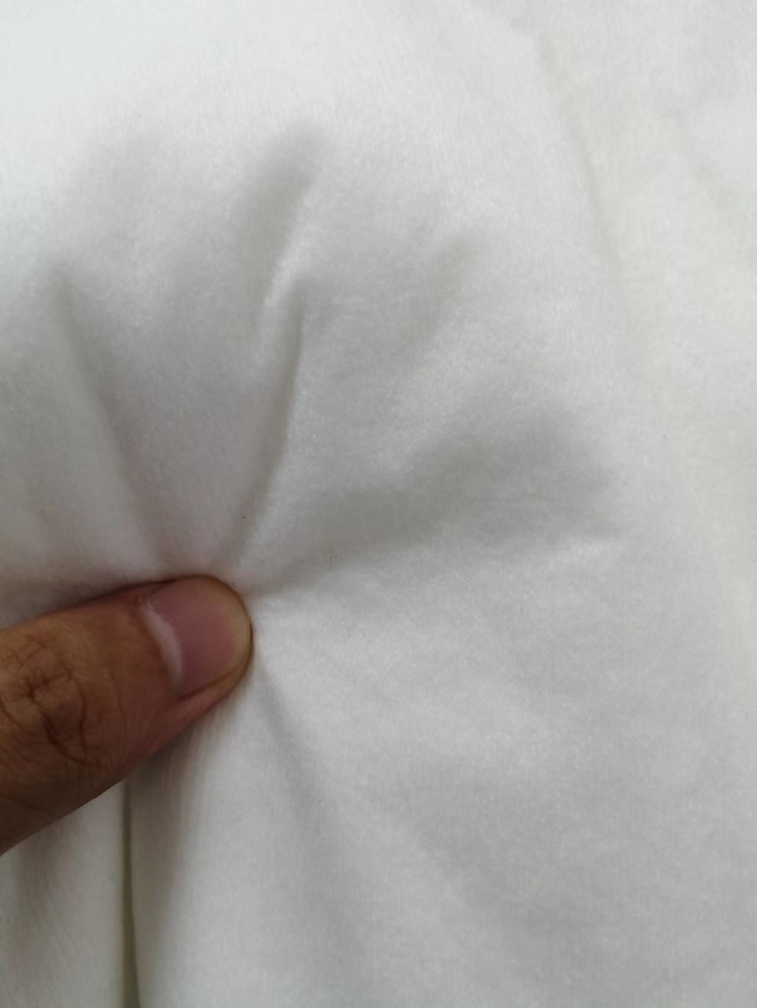 White Plain Spunlace Cloth Spunlace Nonwoven Fabric For Underwear 0