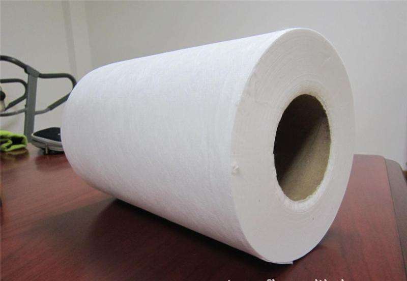 Industrial Wipe Cloth Melt Blown Nonwoven Fabric Cuttable Breathable 10 - 150gsm 0