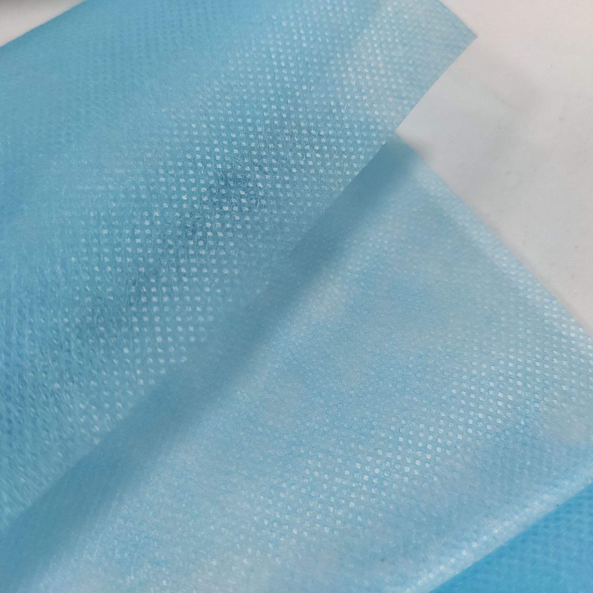 10 - 320cm SSS Non Woven Fabric White Breathable For Diaper Top Layer 0