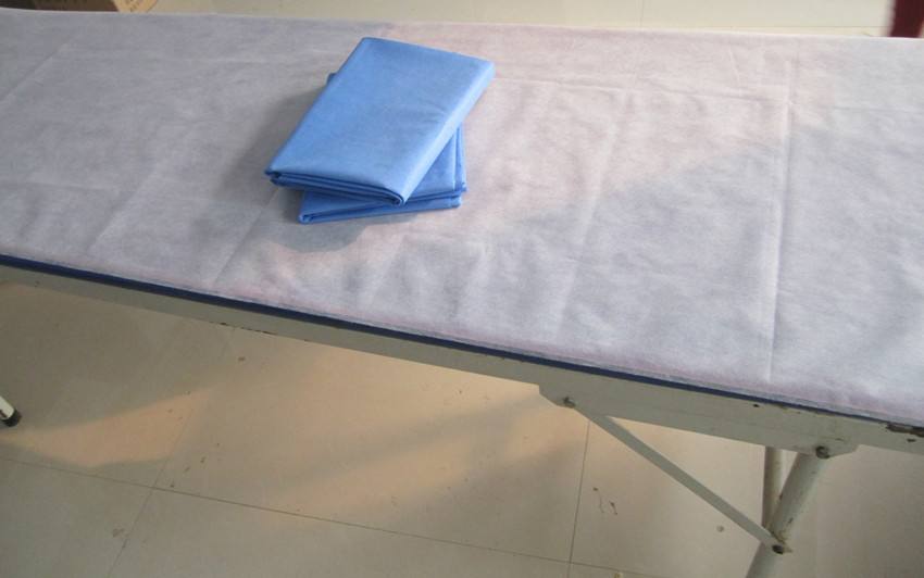 Splash Resistant SMS Non Woven Fabric Anti Alcohol For Disposable Hospital Sheets 0