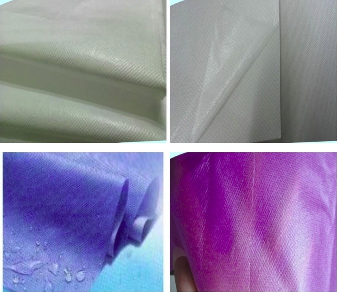 Tear - Resistant Laminated Non Woven Fabric Handbags , Shoe Bags Use 0